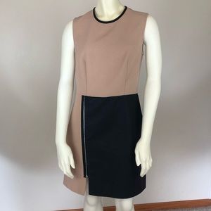 Gianni Bini camel and black dress | sz medium